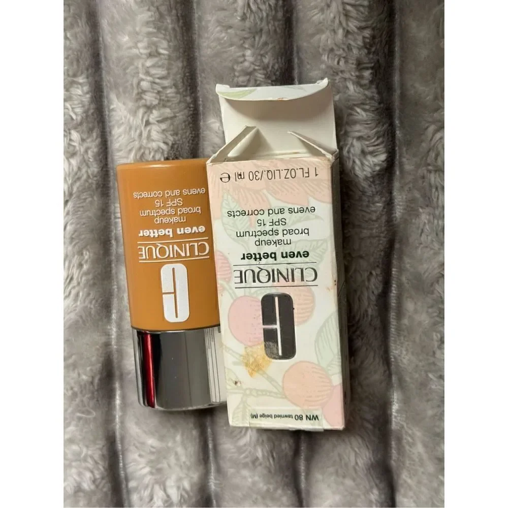 Clinique even better foundation makeup wn 80 beige beauty skincare